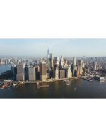 استوک ویدیویی مناظر هوایی نیویورک | خط ساحلی و معماری منهتن - Image 2