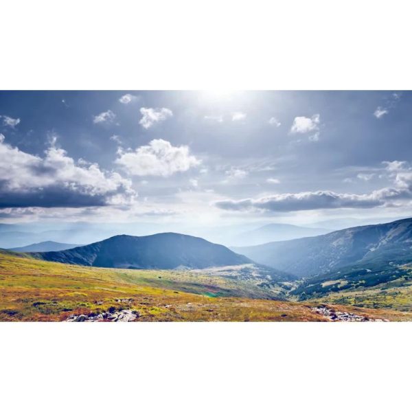 استوک ویدیویی دشت و کوهستان - فوتیج پاییزی طبیعت