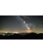 نمای کوهستان با کهکشان راه‌شیری | فوتیج شبانه - Image 4