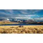 ویدیو استوک از دریاچه الکساندرینا در کوه‌های نیوزیلند