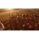 ویدیو استوک دشت پر از اسب - تصویر هوایی دویدن گله اسب ها