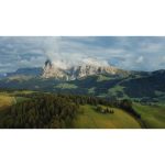 ویدیو استوک از منظر کوهستانی در آلپ دی سوئیسی