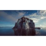 ویدیو استوک صخره‌های دریایی و امواج دریا