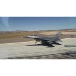 ویدیو استوک هواپیمای جنگی F16 در حال پرواز