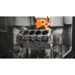 ویدیو استوک برش فلز با CNC Mill به روش مدرن