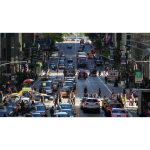 ویدیو استوک خیابان 42 در مید تاون منهتن نیویورک