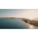 ویدیو استوک پل خلیج سان فرانسیسکو در غروب